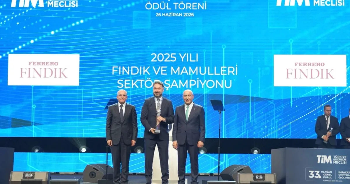 Ferrero findik findik ve mamulleri sektorunun ihracat sampiyonu oldu WYIBjHzV